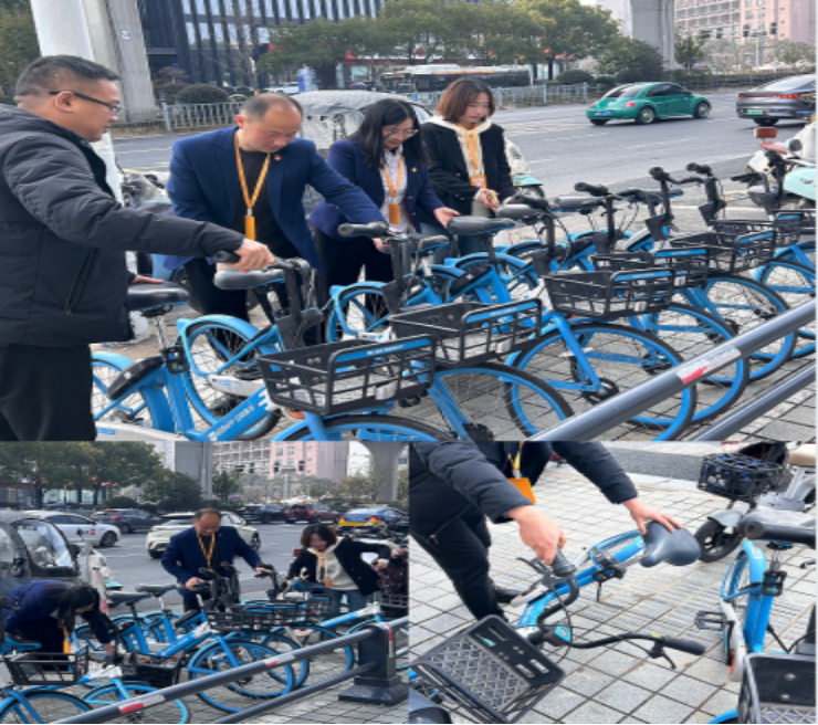 小事亦可暖城 阳光伴您同行——阳光财险芜湖中支开展共享单车整理志愿者服务活动