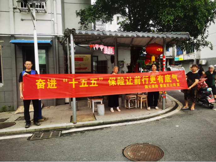 7·8丨国元保险繁昌支公司开展“7·8全国保险公众宣传日”活动
